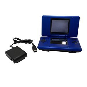 Nintendo DS Original NTR-001 Cobalt Blue Handheld Console System Tested Works